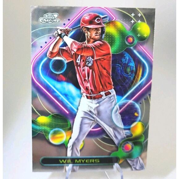 2023 Topps Cosmic Chrome - Wil Myers #126 - Picture 2 of 5